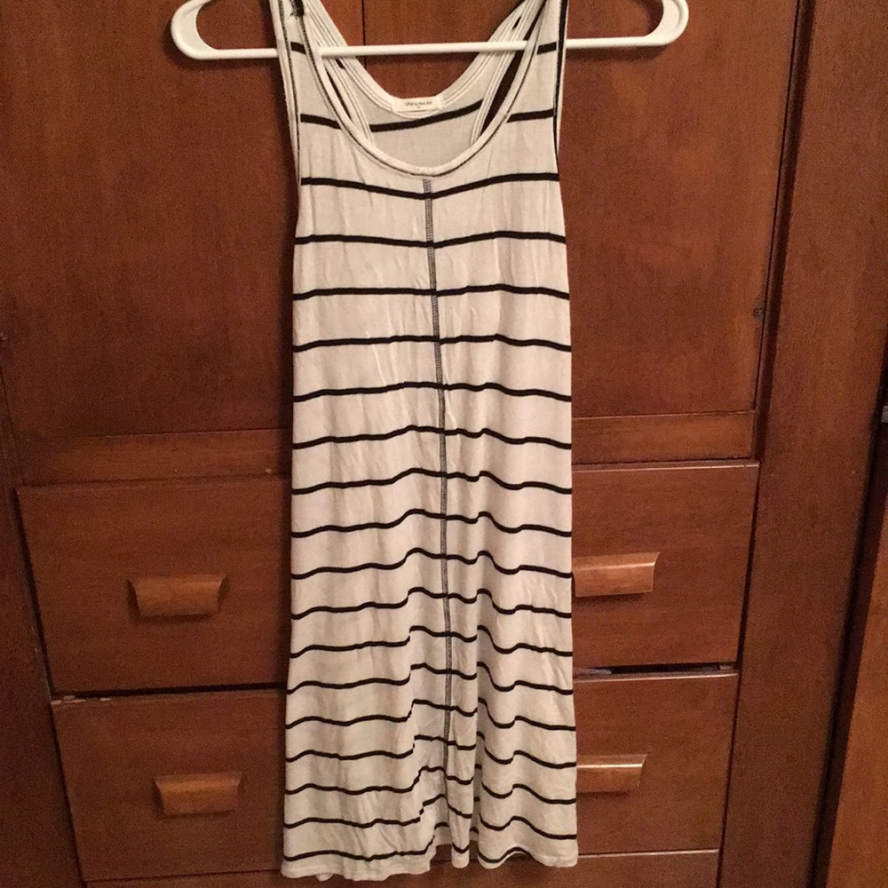 Striped T-shirt dress